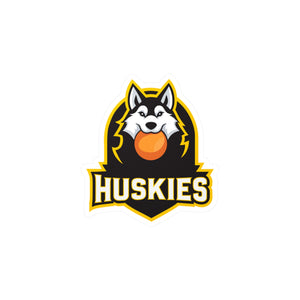 Husky Broomball Decals