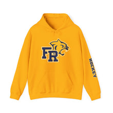 Unisex Hooded Sweatshirt - Franklin Regional Hockey (front logo, sleeve text)