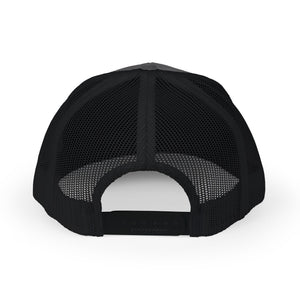 Embroidered Snapback Trucker Cap - Shockwave