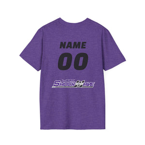Unisex Softstyle T-Shirt - Front Logo & Customizable Back Name/Number