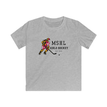 MSHL Girls Hockey Youth Softstyle T-Shirt (colors)