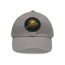 Dad Hat with Leather Patch (Round w/printed logo) - SCA