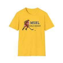 MSHL Girls Hockey Unisex Softstyle T-Shirt (colors)