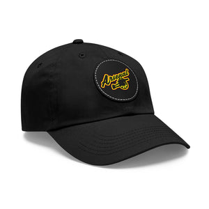 Dad Hat with Leather Patch (Round) - Arsenal