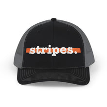 Embroidered Snapback Trucker Cap - Stripes.
