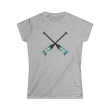 Making Waves - Women's Softstyle Tee - Paddle