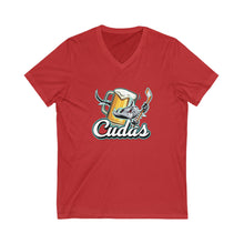 Unisex Jersey Short Sleeve V-Neck Tee - Cudas