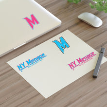 NY Menace Hockey Logo Sticker Sheet