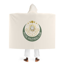Copy of Hooded Sherpa Fleece Blanket - Mystic Volleyball