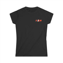 Women's Softstyle Tee - Left logo - 2 and 10