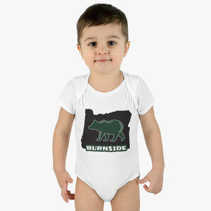 BURNSIDE BEARS  Infant Baby Rib Bodysuit