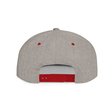 Flat Bill Snapback - Hired Guns (black/red logo)