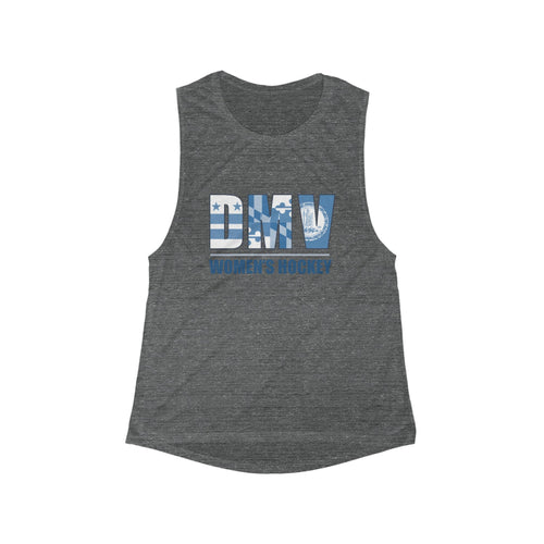 DMV Women's Flowy Scoop Muscle Tank