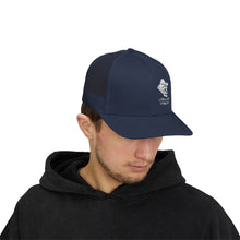 Cotton Snapback Trucker Cap - Conestoga Cowboys (white logo)