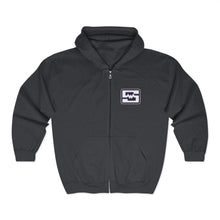 Unisex Heavy Blend™ Full Zip Hooded Sweatshirt - Shockwave Logo (Embroidered)