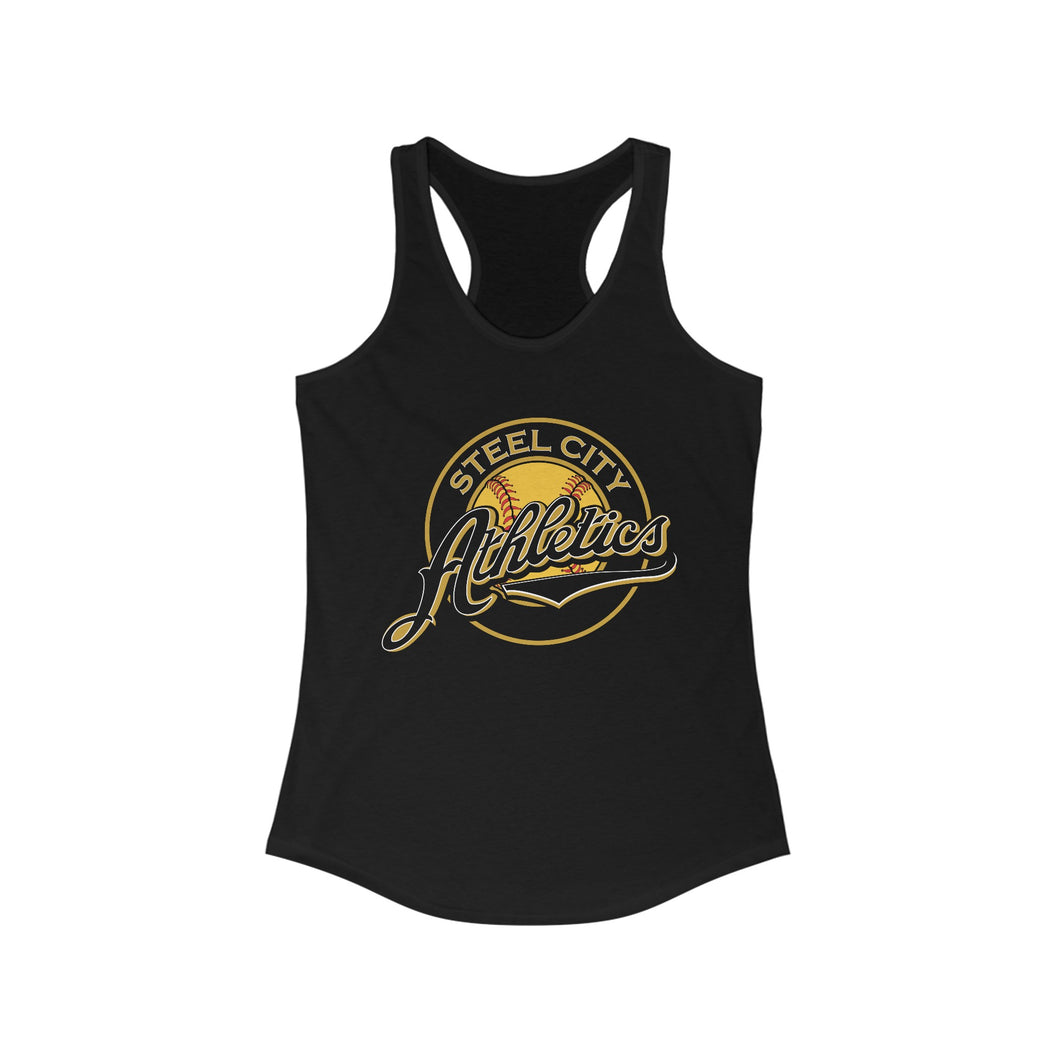 SC Athletics Women's Ideal Racerback Tank - Main Logo Full Color