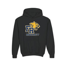 Youth Heavy Blend Hooded Sweatshirt - Franklin Regional Hockey (front logo)