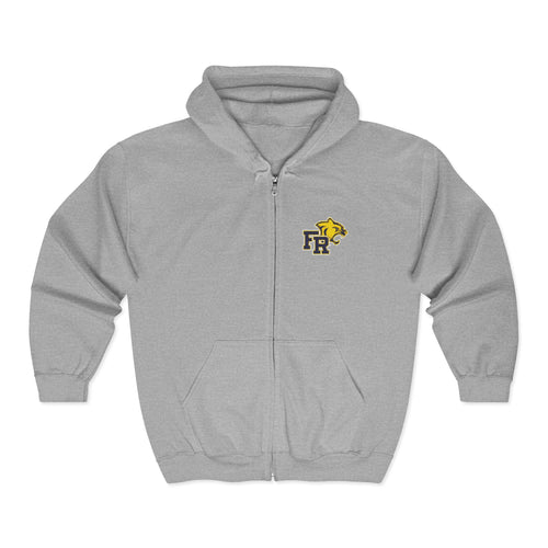 Unisex Heavy Blend™ Full Zip Hooded Sweatshirt - Franklin Regional Devo (Embroidered)