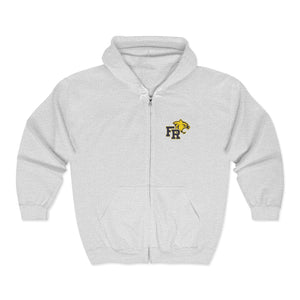 Unisex Heavy Blend™ Full Zip Hooded Sweatshirt - Franklin Regional Devo (Embroidered)