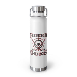 22oz Vacuum Insulated Bottle - Hired Guns
