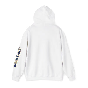 Unisex Hooded Sweatshirt - Franklin Regional Devo (front logo, sleeve text)