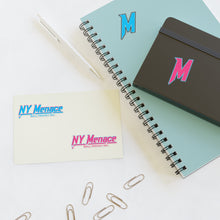 NY Menace Hockey Logo Sticker Sheet
