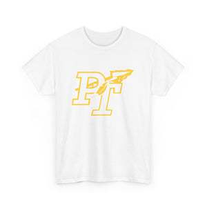 PT Warrior Inline Unisex Heavy Cotton Tee White Out