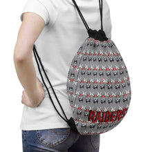 Stylish Drawstring Bag with Bold Graphic Design for Adventure Seekers