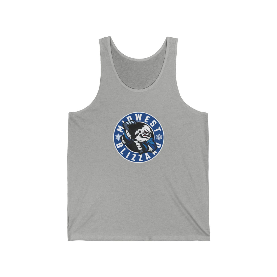 Unisex Jersey Tank - IBHA Blizzard (front logo)