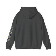 Unisex Hooded Sweatshirt - Franklin Regional Devo (front logo, sleeve text)