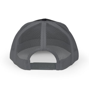 Embroidered Snapback Trucker Cap - Shockwave