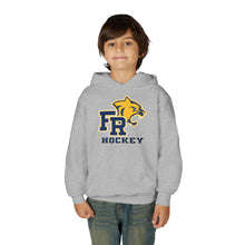 Youth Heavy Blend Hooded Sweatshirt - Franklin Regional Hockey (front logo)