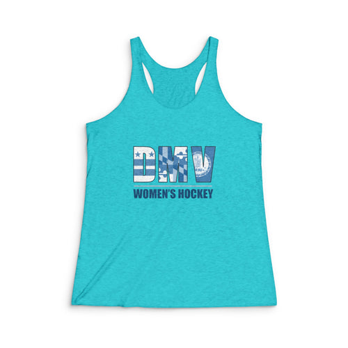 DMV Women's Tri-Blend Racerback Tank