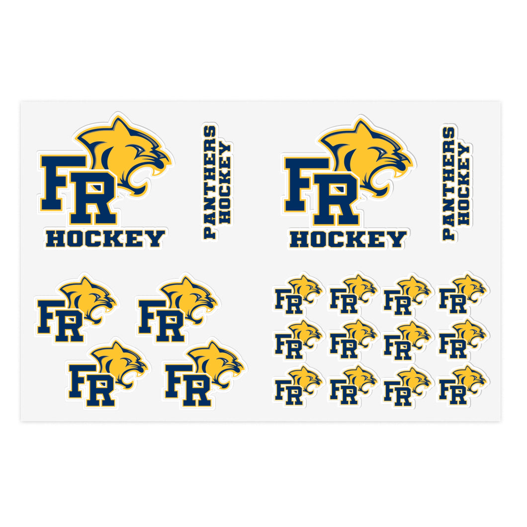 Franklin Regional Hockey Sticker Sheets (2 sizes)