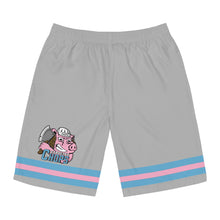 Chops (Gray) Men's Board Shorts (AOP)