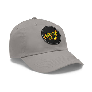 Dad Hat with Leather Patch (Round) - Arsenal