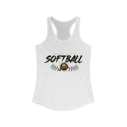 SC Athletics Women's Ideal Racerback Tank - Plate