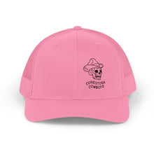 Cotton Snapback Trucker Cap - Conestoga Cowboys (black logo)