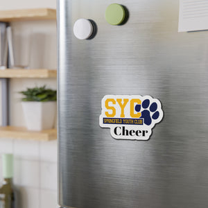 SYC Cheer Die-Cut Magnets