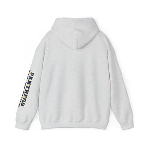 Unisex Hooded Sweatshirt - Franklin Regional Devo (front logo, sleeve text)