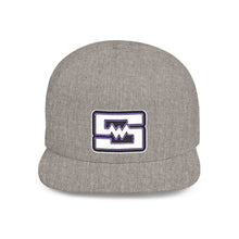 Flat Bill Snapback Hat - Shockwave