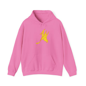Pink Pterodactyls Unisex Heavy Blend Hooded Sweatshirt - PBH