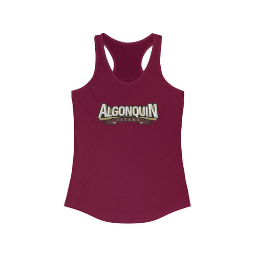 ALGONQUIN TITANS Women's Ideal Racerback Tank