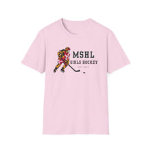 MSHL Girls Hockey Unisex Softstyle T-Shirt (colors)