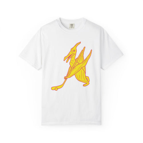 Pink Pterodactyls Unisex Garment-Dyed T-shirt - PBH