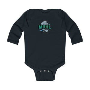 MBHL Logo Infant Long Sleeve Bodysuit - Perfect for Baby Showers & Sports Fans