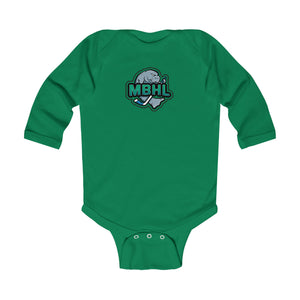 MBHL Logo Infant Long Sleeve Bodysuit - Perfect for Baby Showers & Sports Fans