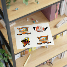 Tucson  Hockey Logo Sticker Sheet