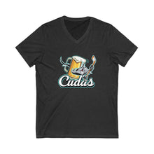 Unisex Jersey Short Sleeve V-Neck Tee - Cudas