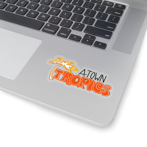 Tropics (Orange) Kiss-Cut Stickers